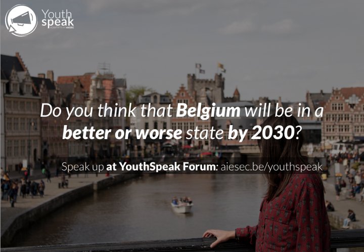 AIESECUA's tweet photo. 68% of young people believe that society will be in a better state by 2030 than it is today. But making this happ... https://t.co/rSNkMW3zW1 https://t.co/GHfI16pwU6