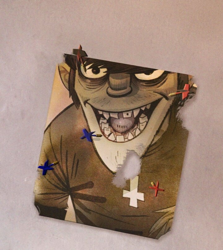 "The kids an absolutely awful shot, innit 'e? Maybe he needs 'is eyes checked, hey?"