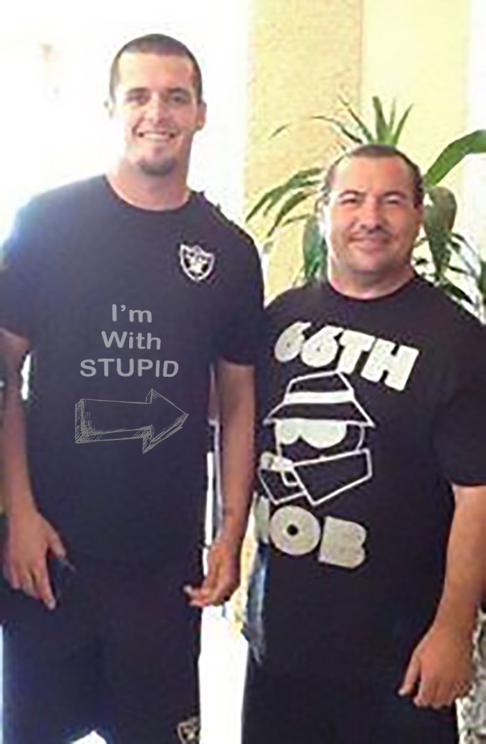 LVRAIDER03's tweet photo. Butt hurt Stay in Oakland fans! Get over it!!! #RaiderNation #LasVegasRaiders #StayinOakland #Oakland #theraidersarecoming #Slob66 https://t.co/u0zDjFTRds