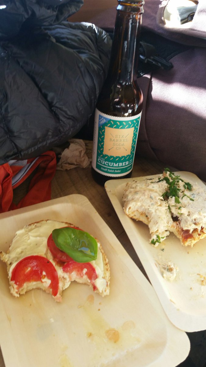 turtlepackgirl's tweet photo. Best Ugly Bagel Edition: 
&amp; cucumber soda is weird!
#galleryofhalfeatenfood https://t.co/kdH7V2LKgo