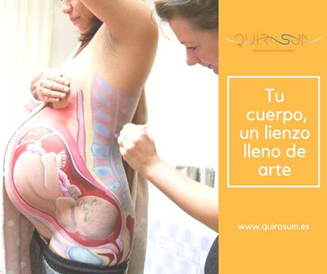 Quirosum's tweet photo. Los cambios en el embarazo tienen un objetivo, dar espacio al bebé para que se desarrolle y preparar el parto. Foto: street_art_community https://t.co/SqJlsYg2MQ