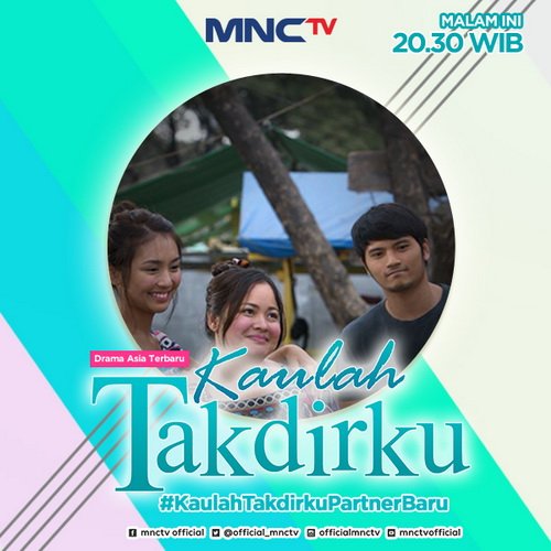 Official_MNCTV's tweet photo. Siapa sangka pertemuan Chichay &amp; Dominic ini, membuat jutaan pasang mata berfikir mereka adalah sepasang kekasih. #KaulahTakdirkuPartnerBaru https://t.co/OOJAuJgCWs