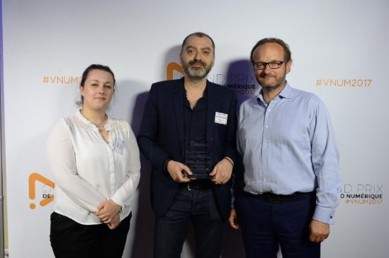 Multivote's tweet image. Xavier de @Multivote était hier soir à la Remise des prix @PRIXVNUM en tant que partenaire !
#vote #video #VNUM2017 @ReworldMedia