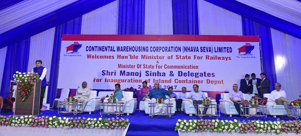 NDR Group inaugurates Inland Container Depot at Sachana in Gujarat for EXIM cargo 