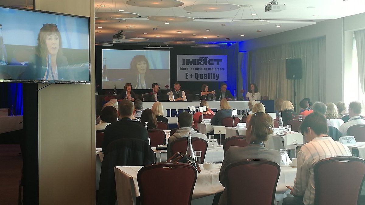 CyberSmarties's tweet photo. Fantastic panel at the @IMPACTTU #imped conference this morning, where Diarmuid Hudner spoke on promoting cyber wellbeing for kids! https://t.co/uKBOXjA5Pu