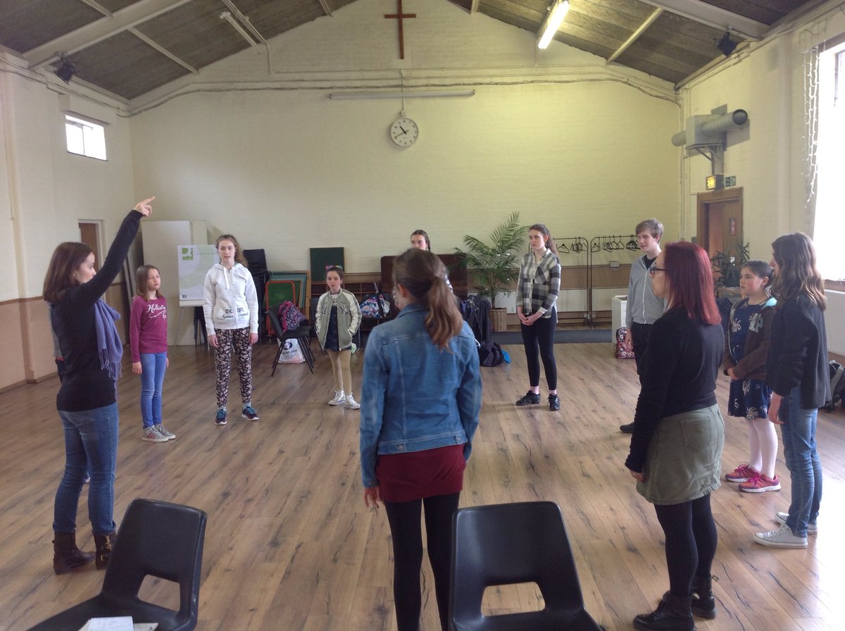 MayflowerEngage's tweet photo. #OperaEngage warming up ahead of today's exciting show back inspired by #WNOboheme working together @MayflowerEngage and @WNOtweet https://t.co/PFY6liu33y