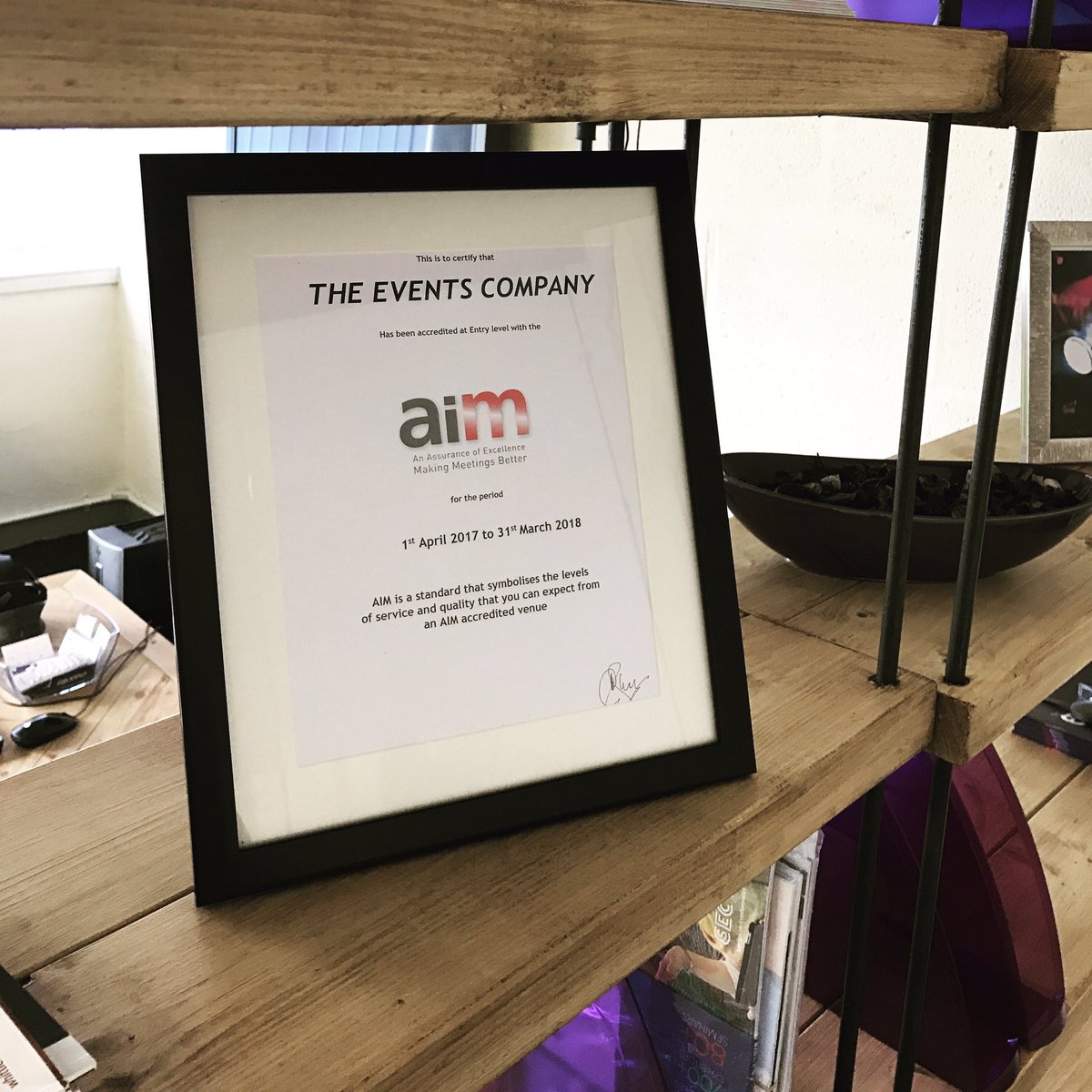 theeventscom's tweet photo. #HiMia 👋 @MIAuk #eventprofs #meetingorganisers #eventmanagement #accreditation https://t.co/w7C3arYHbA