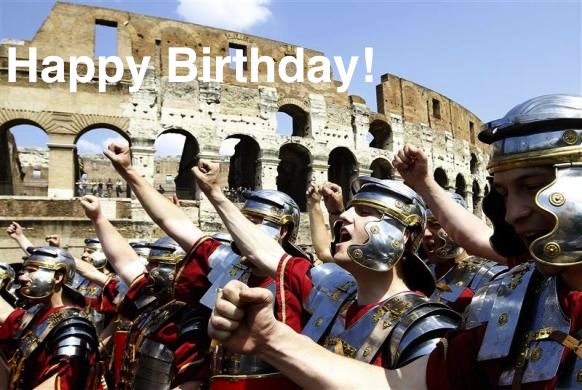 rockartia's tweet photo. Happy Birthday, Rome from @IARHeritages - 2770 years old today! #partytime #Romulus #Remus https://t.co/kekb39VbST