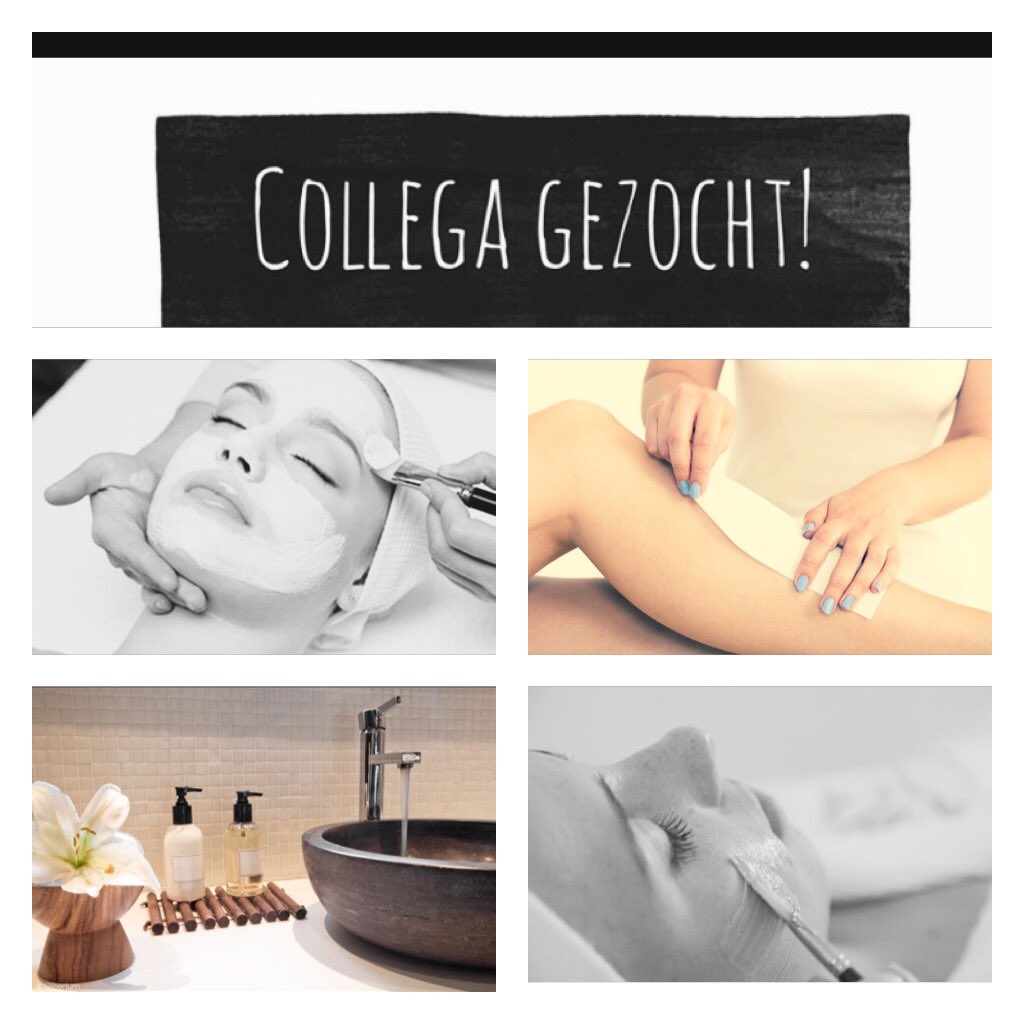 Om ons team nog completer te maken zijn we op zoek naar een schoonheidsspecialiste! #durf #uitdaging #sportforall