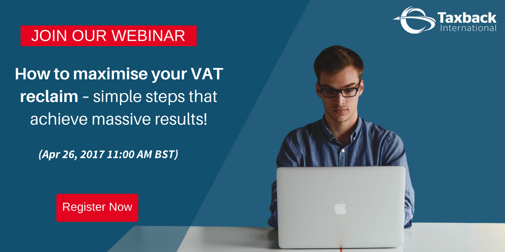 FintuaGlobal's tweet photo. It's less than a week to our webinar, where we unlock the secrets to maximising your VAT reclaim. Register now! https://t.co/QPSVuMb6jd https://t.co/pC3d2e8BfO