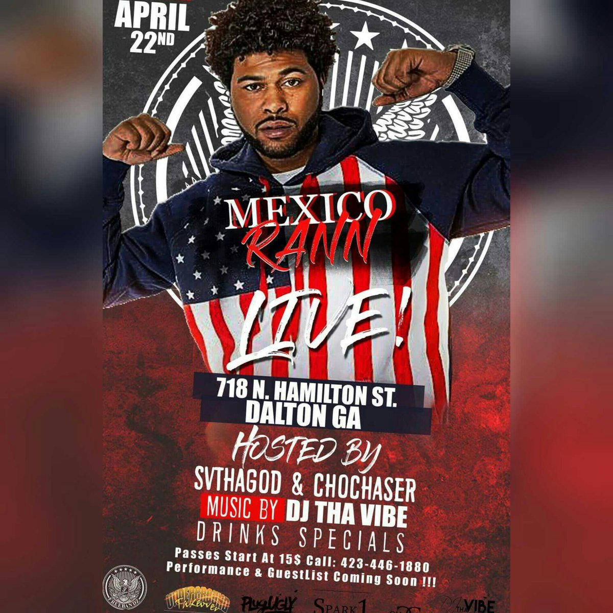 ChoChaser's tweet photo. π¨ @RealMexicoRann Live This Saturday π¨ In Dalton, Ga Hosted By @SvThaGod & #ChoChaser #FreeBandzGang #UGTO #ChoGettaMuzik #MajikEnt https://t.co/d0Ff0XC9cR