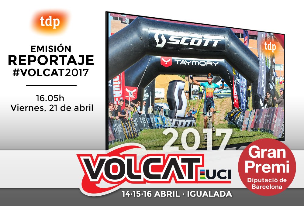 Volcatbtt's tweet photo. Esta tarde a las 16:05h @teledeporte emitirá el reportaje de la #VolCAT2017. ¡No os lo perdáis! https://t.co/NxqzG9BgME https://t.co/5KWEj3kw3c