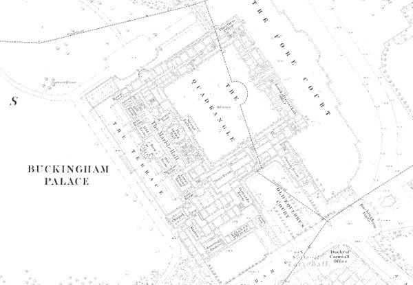 Groundsure's tweet photo. Beautiful historical maps of #buckinghampalace ranging from 1869 to 1896 #queensbirthday https://t.co/dHoXtHLHRa