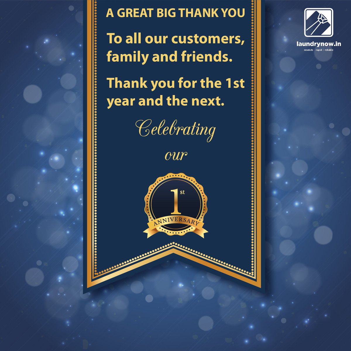 Laundrynow's tweet photo. Today, we celebrate our #FirstAnniversary.
Thank you everyone for your continued support.
#AnniversaryCelebrations https://t.co/2gTzSBB6j9