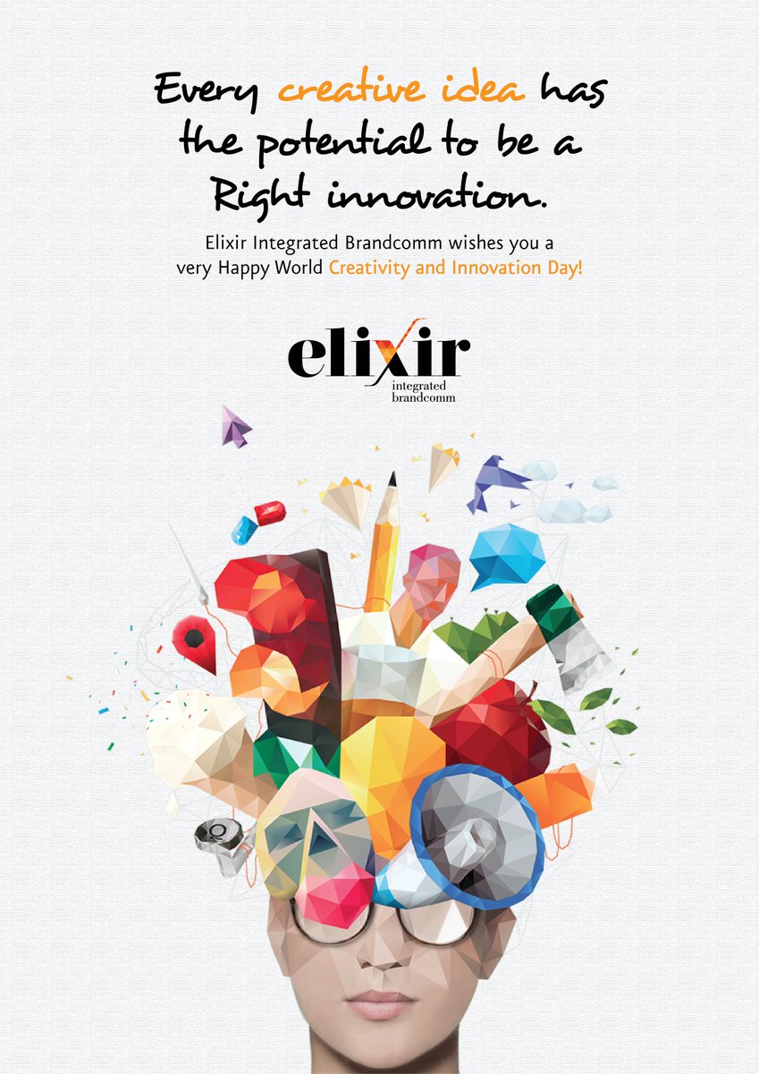 elixir_IBC's tweet photo. Elixir IBC wishes you a very Happy World Creativity and Innovation Day. https://t.co/tEBpDUS4zX