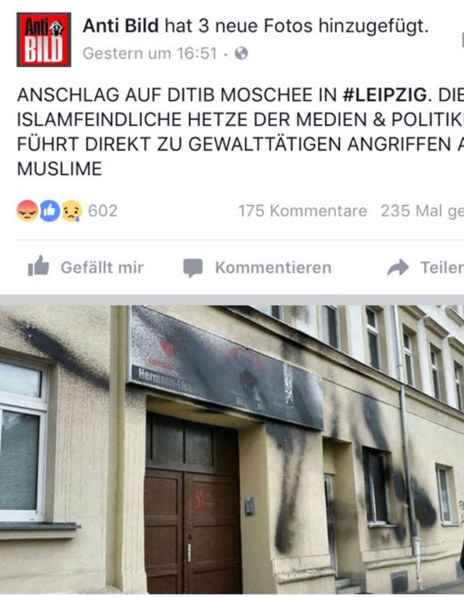IRKÇI faşistler Almanya Leıpzıg'de dün gece camiye saldırdılar.
Türkiye'ye saldıracağınıza VATANDAŞLARIMIZIN hukukunu koruyun Almanya