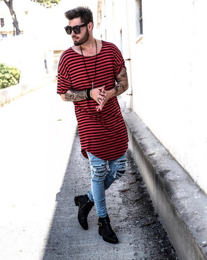 Danielo Costa wearing <a href="/AliveDenim/">ALIVE DENIM</a>