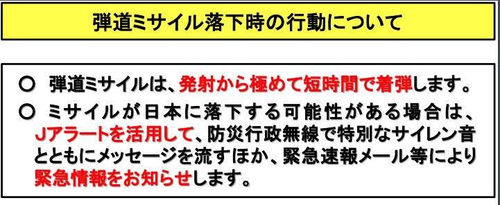 哲学書新刊情報 على تويتر 本日掲載 弾道ミサイル落下時の行動について 弾道ミサイル落下時の行動に関するｑ ａ いずれもpdf 内閣官房 国民保護ポータルサイト Https T Co Otjvw3tnjp