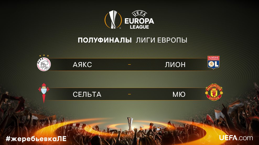 Відбулося жеребкування 1/2 фіналу Ліги Європи - изображение 1