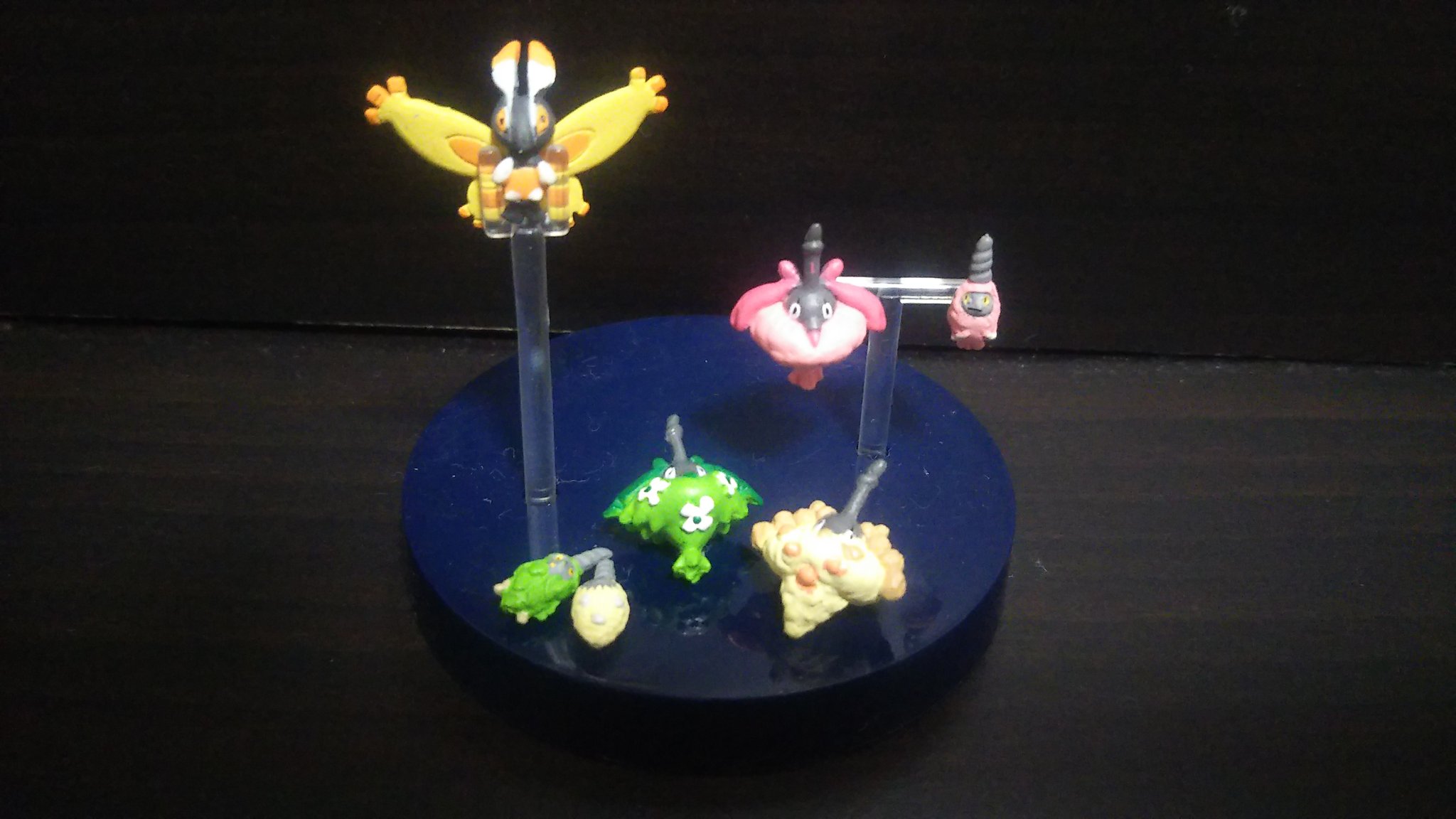 立体ポケモン図鑑 BW05 フルコンプ5種11体+POP【ゲノセクト