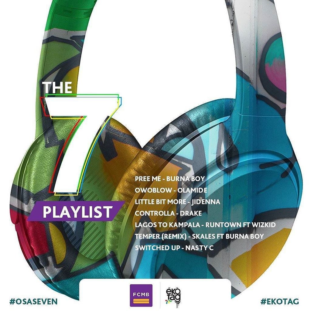 It's Friday!!
#OsaSeven #EkoTagSpotted  #KumaNation #StreetArt #Graffiti #Lagos #Nigeria #GuardianNG #MyFCMB #TheGuardian #TheSevenPlaylist