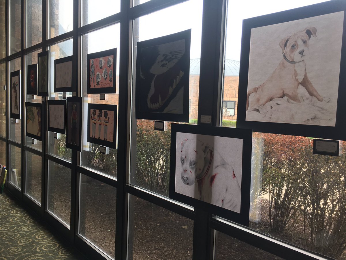 Last day to go down and enjoy the work of our incredible IB Students! Come down to the auditorium lobby to check it out