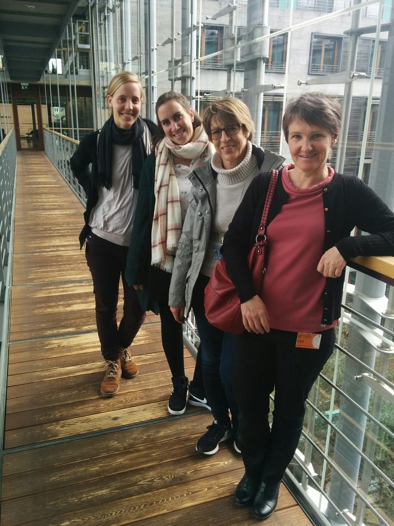 TeamEsken's tweet photo. Das #TeamEsken aus dem #Nordschwarzwald zu Besuch und Klausur im #Bundestag! @EskenSaskia @MatthiasBock1 @VivianaWeMo @KiraSagner (KS) https://t.co/jHsqfezlN5