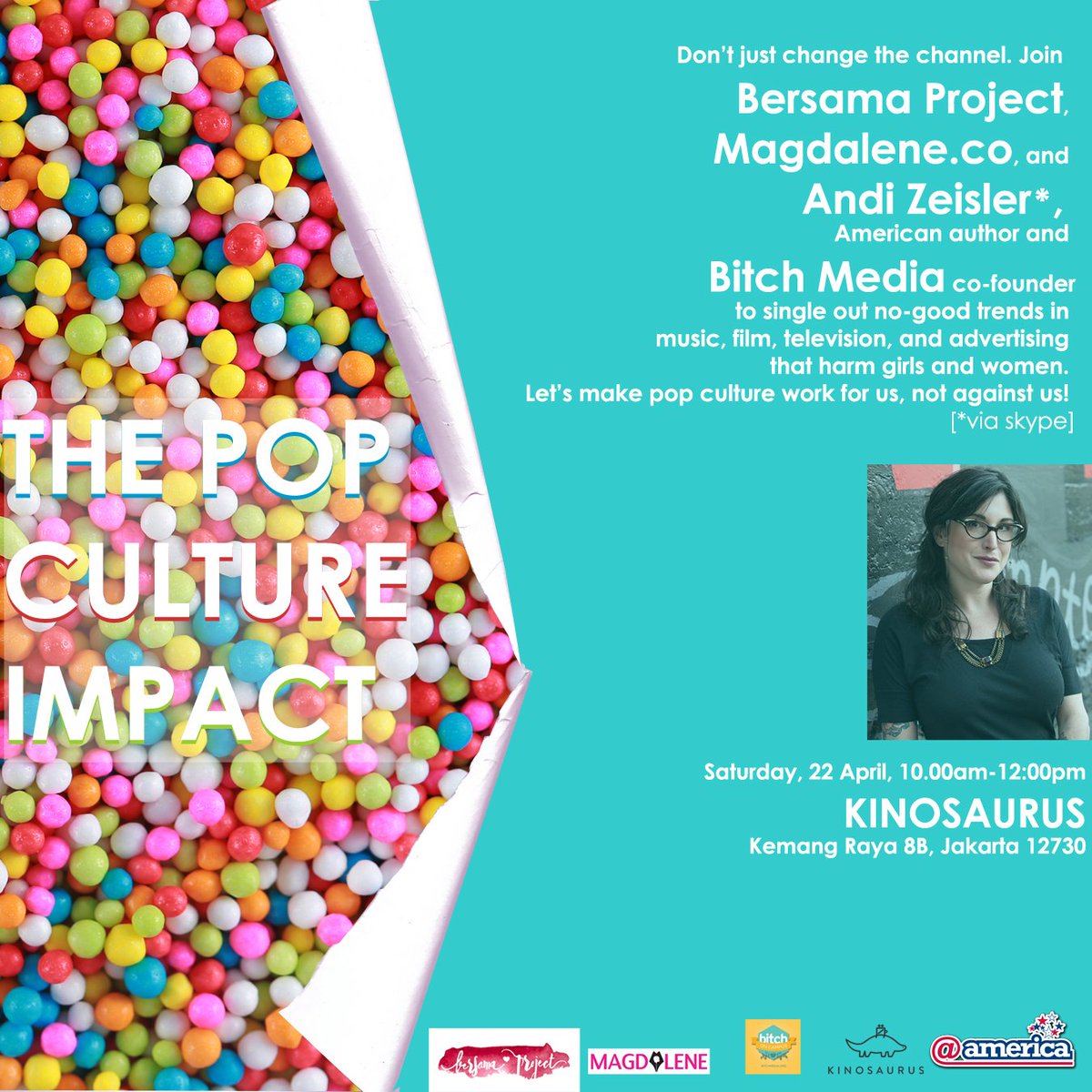 Tired of women's exploitation in film, music &amp; advertising? Then make some noise at <a href="/kinosaurusjkt/">kinosaurus</a> w/ @the_magdalene &amp; <a href="/BitchMedia/">Bitch Media</a> (via DVC)