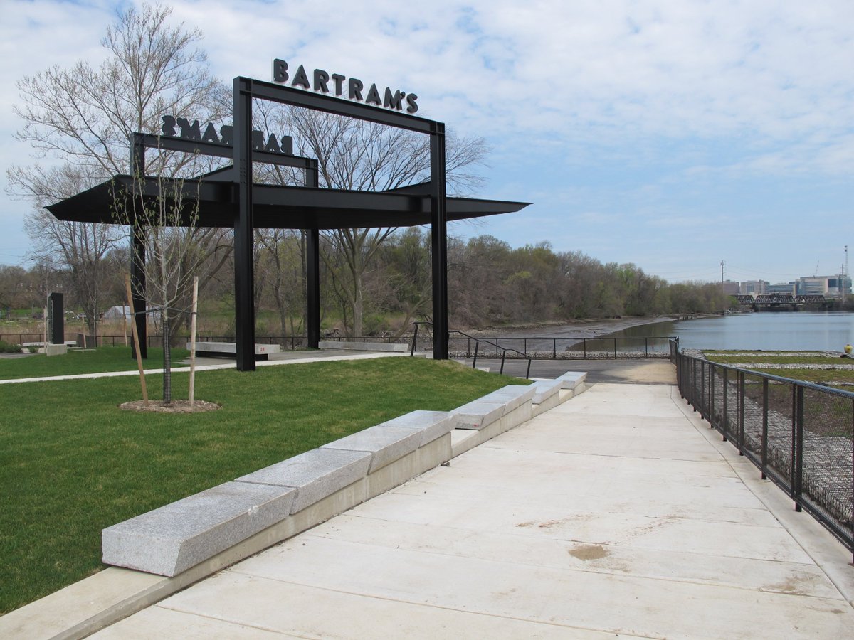 EOTSPhilly's tweet photo. Bartram’s Mile trail has the potential to be a powerful connector - by @ashleyjhahn https://t.co/FHwTyOuRQh @BartramsGarden @PhilaParkandRec https://t.co/XOypgfoKaL