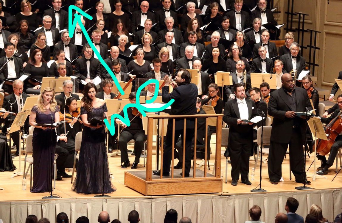 MsNuttingMusic's tweet photo. Lovely opening of Mozart's Requiem with the BSO! Now for a special round of #wheresmsnutting with a hint: #backrowproblems Β―\_(γ)_/Β― https://t.co/MlUI0lTLfb