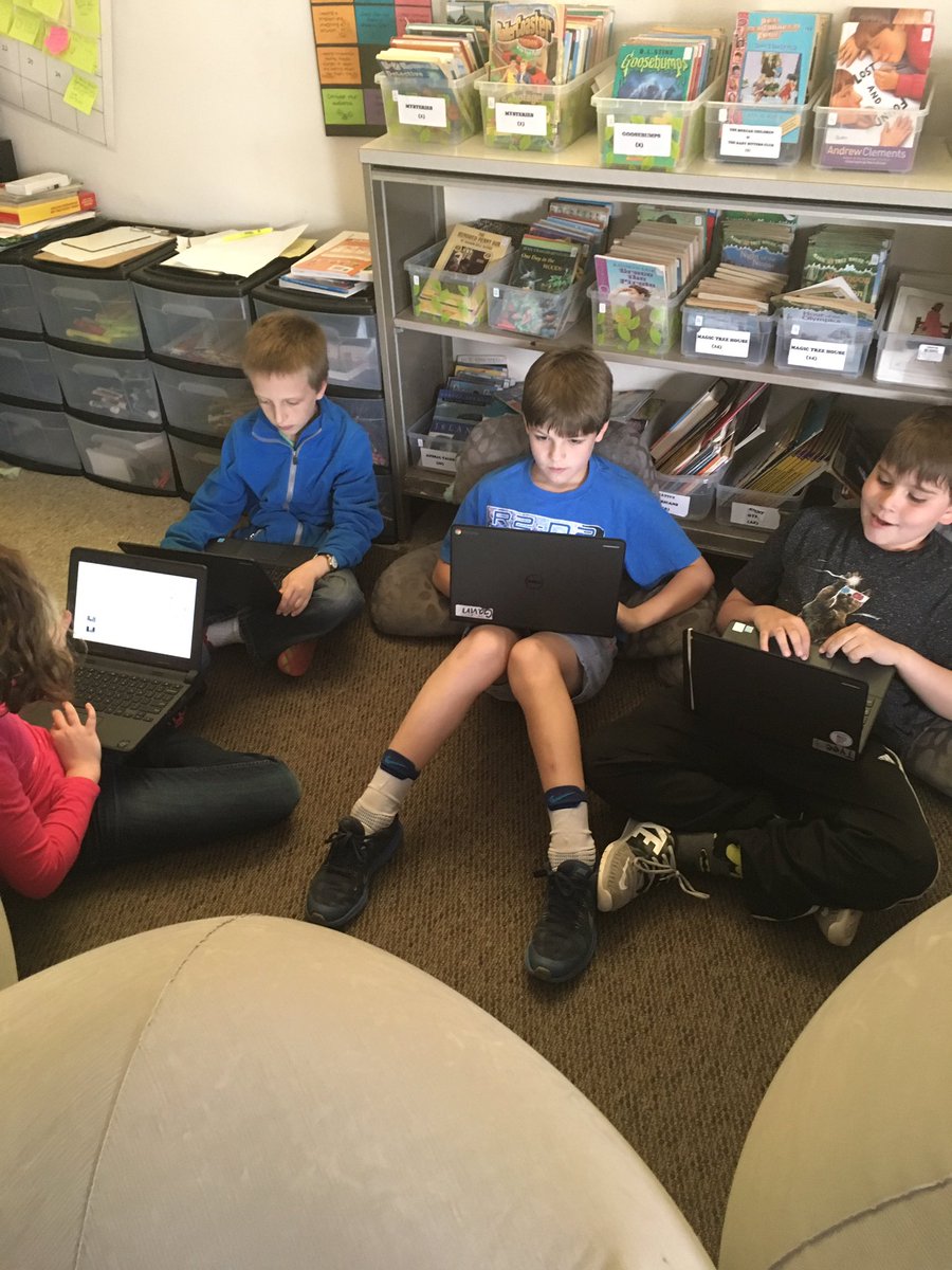 MESHoneyBees's tweet photo. Sharing our fairytales with each other!! Oh how fun! #ThirdGradeAuthors #HoneyBeeNation #FairyTales https://t.co/Z03PkW0D9p