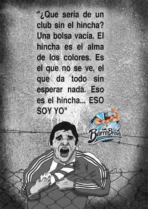 barrabrava_net's tweet photo. QUE SERÍA DE UN CLUB SIN EL HINCHA? https://t.co/o7Ufoisme4