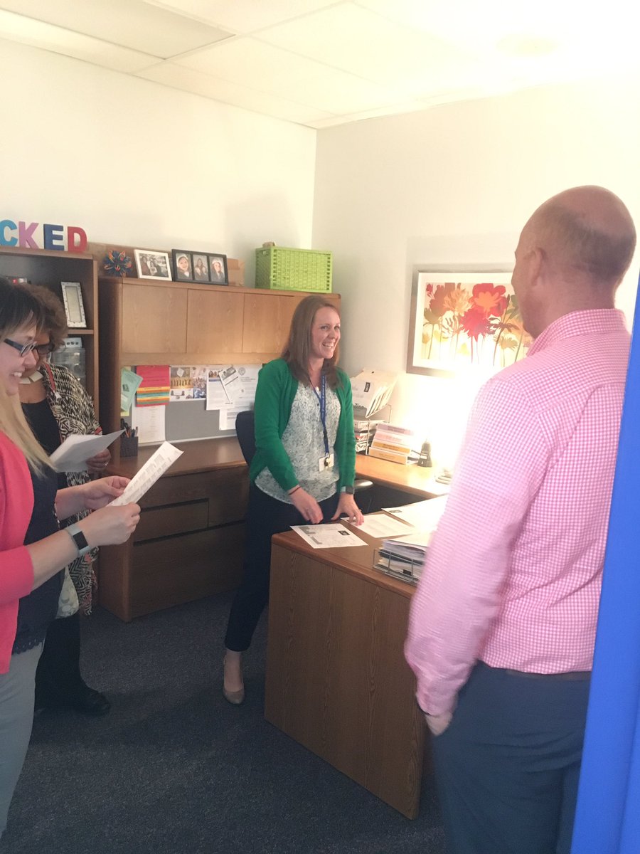 HeyDrDaniel's tweet photo. Second school visit for the day! Ready to see the great work at Cradlerock Elementary! #promisingprincipals https://t.co/HOSSL5Fg2D
