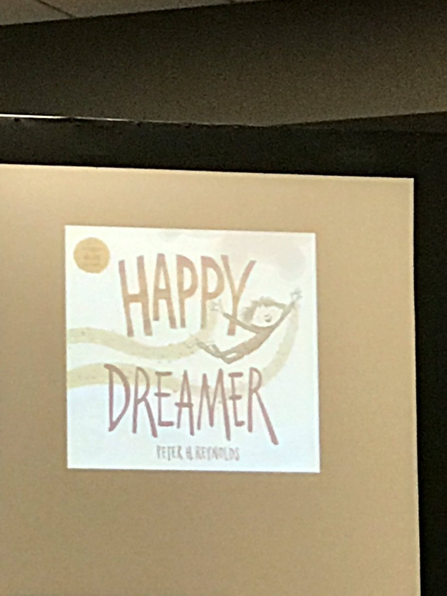 StacieFarr's tweet photo. This book has captured my momma of an ADHD kiddo ❤️!  A.mazing D.elightful H.appy D.reamer! @peterhreynolds https://t.co/caMj8d1CEC