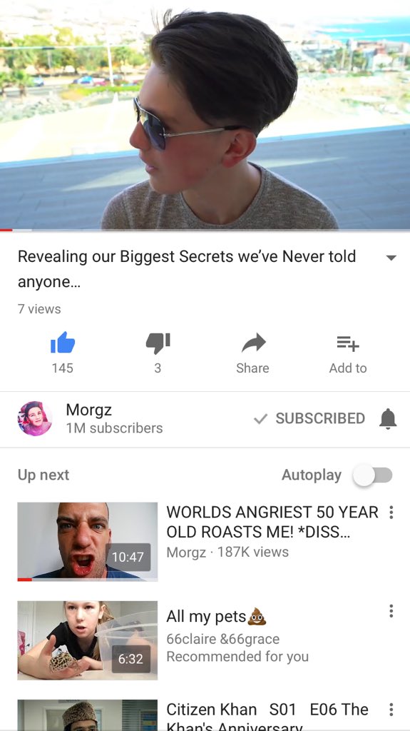fan11_i's tweet photo. @MorgzHudson Sooo cool pls follow me https://t.co/G6TEluRbqc