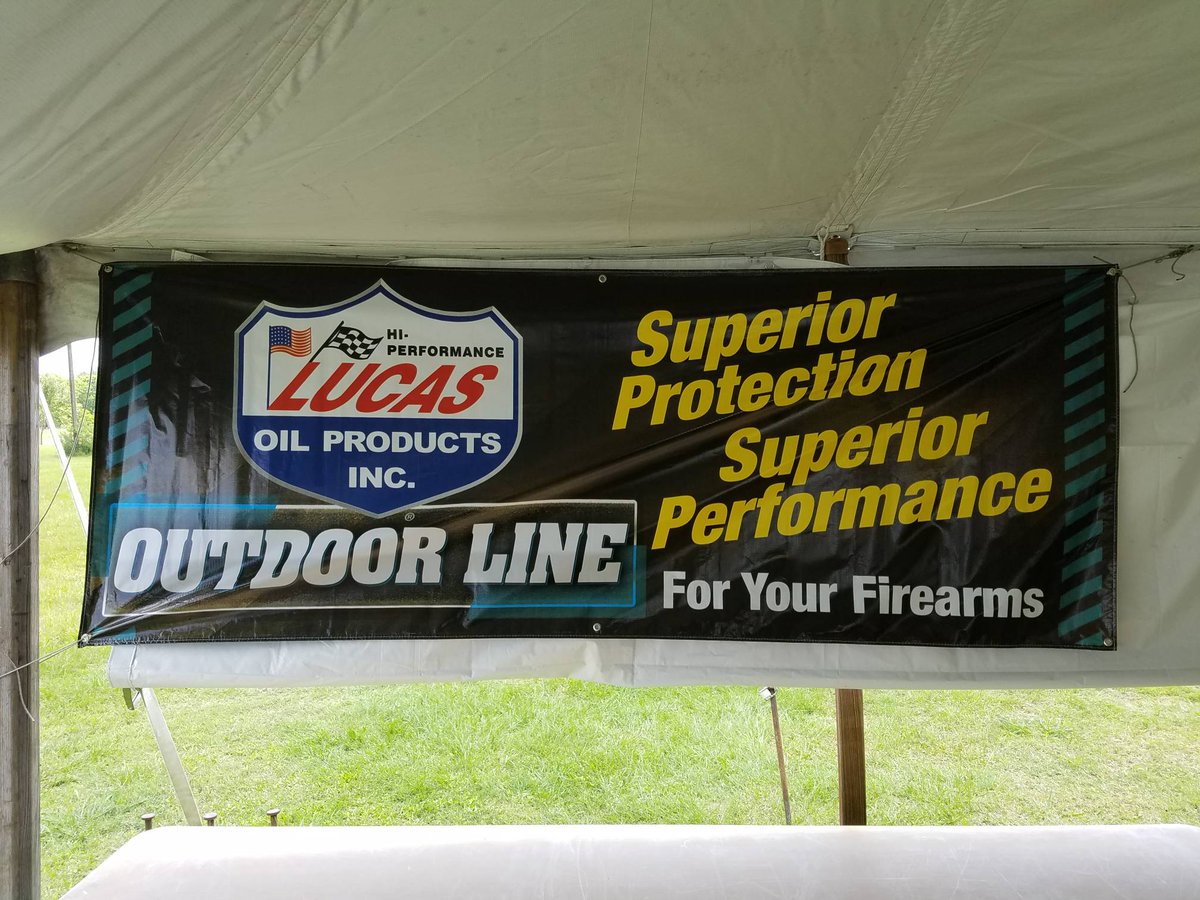 thecrawfishcup's tweet photo. A big THANK YOU to our sponsor @Lucas_Oil for your support of The Crawfish Cup! #NRA #actionpistol #crawfishcup #road2thecup https://t.co/1j2jpVeRVl