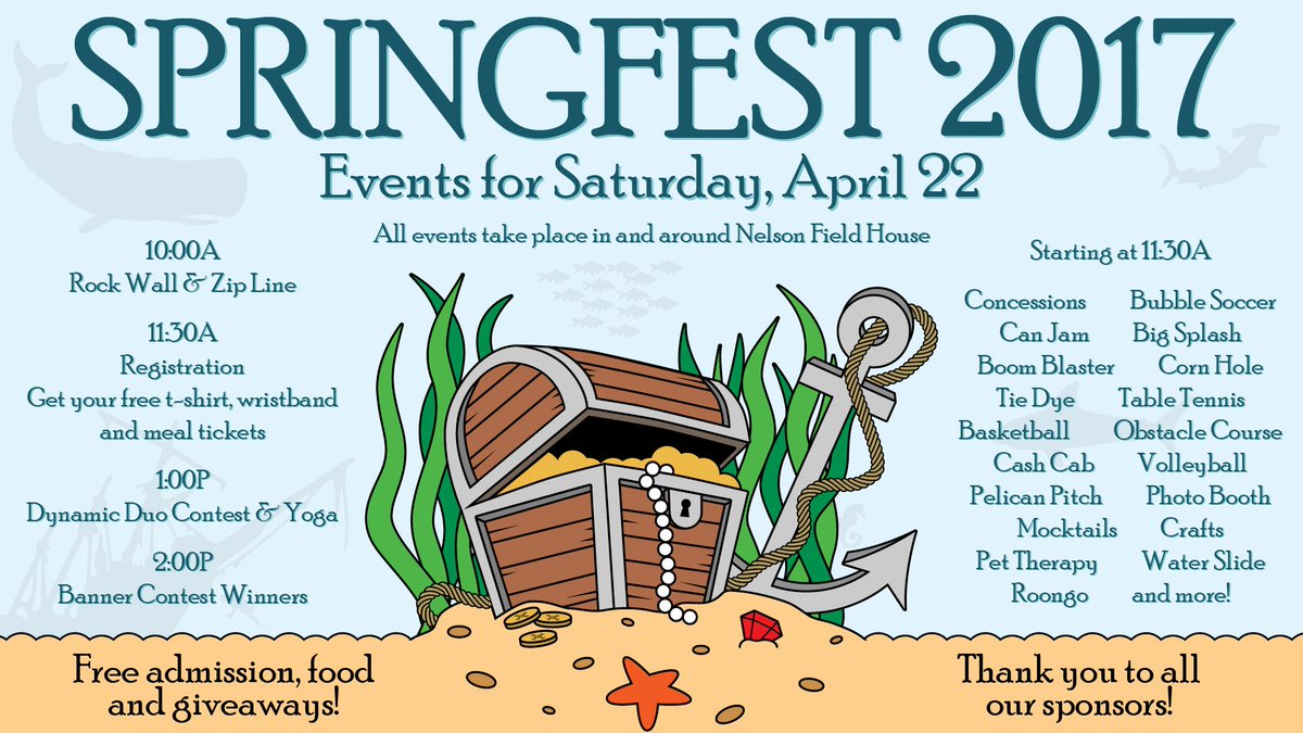 CUbloom_ResLife's tweet photo. Festivities for #BUSpringfest continue Saturday with rock wall, zip line, bubble soccer, pet therapy, cash cab, FREE food and much more... https://t.co/2v41HKvuQR