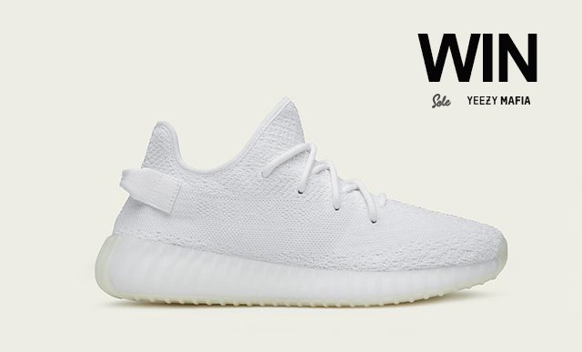 The Sole Supplier (@thesolesupplier) on Twitter photo 🚨 WIN #YEEZY Boost 350 V2 White
1. Follow <a href="/thesolesupplier/">The Sole Supplier</a> & <a href="/theyeezymafia/">YEEZY MAFIA</a>
2. Retweet this post
3. Comment your UK size & tag 3 friends 🚨 WIN #YEEZY Boost 350 V2 White
1. Follow <a href="/thesolesupplier/">The Sole Supplier</a> & <a href="/theyeezymafia/">YEEZY MAFIA</a>
2. Retweet this post
3. Comment your UK size & tag 3 friends
