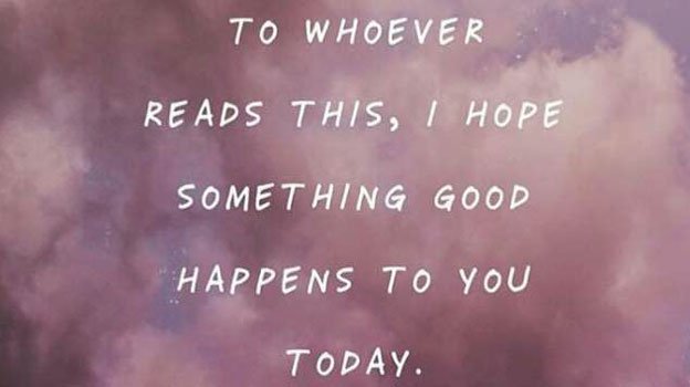 iamfearlesssoul's tweet photo. Whoever is reading this: I TRULY HOPE something magical happens to you today. Sending you #Blessings #LOVE #Kindness https://t.co/voROSXLlwl