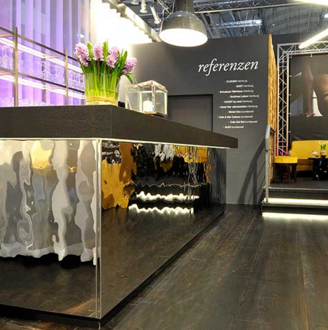RoyalDecorSteel's tweet photo. This was done by Gastrowelt at the Internorga 2014. Product code: RDS-#8WF #interiorideas #royaldecor #interiordesign #interiors https://t.co/A0woa5PCVf