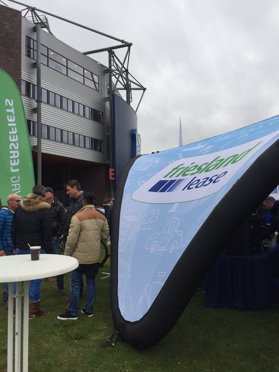 Klaar voor de wedstrijd bij #FrieslandLease #heewil