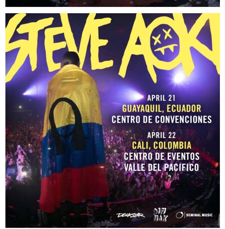 My weekend 🔱 in Ecuador  🌋 Colombia 🏟🏟🏟 tag your amigos that need to be at my shows!