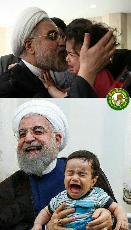 bagh_elham's tweet photo. نظر  سنجی جالب از روحانی 
# نه به انتخابات https://t.co/N6cwUlXRm5