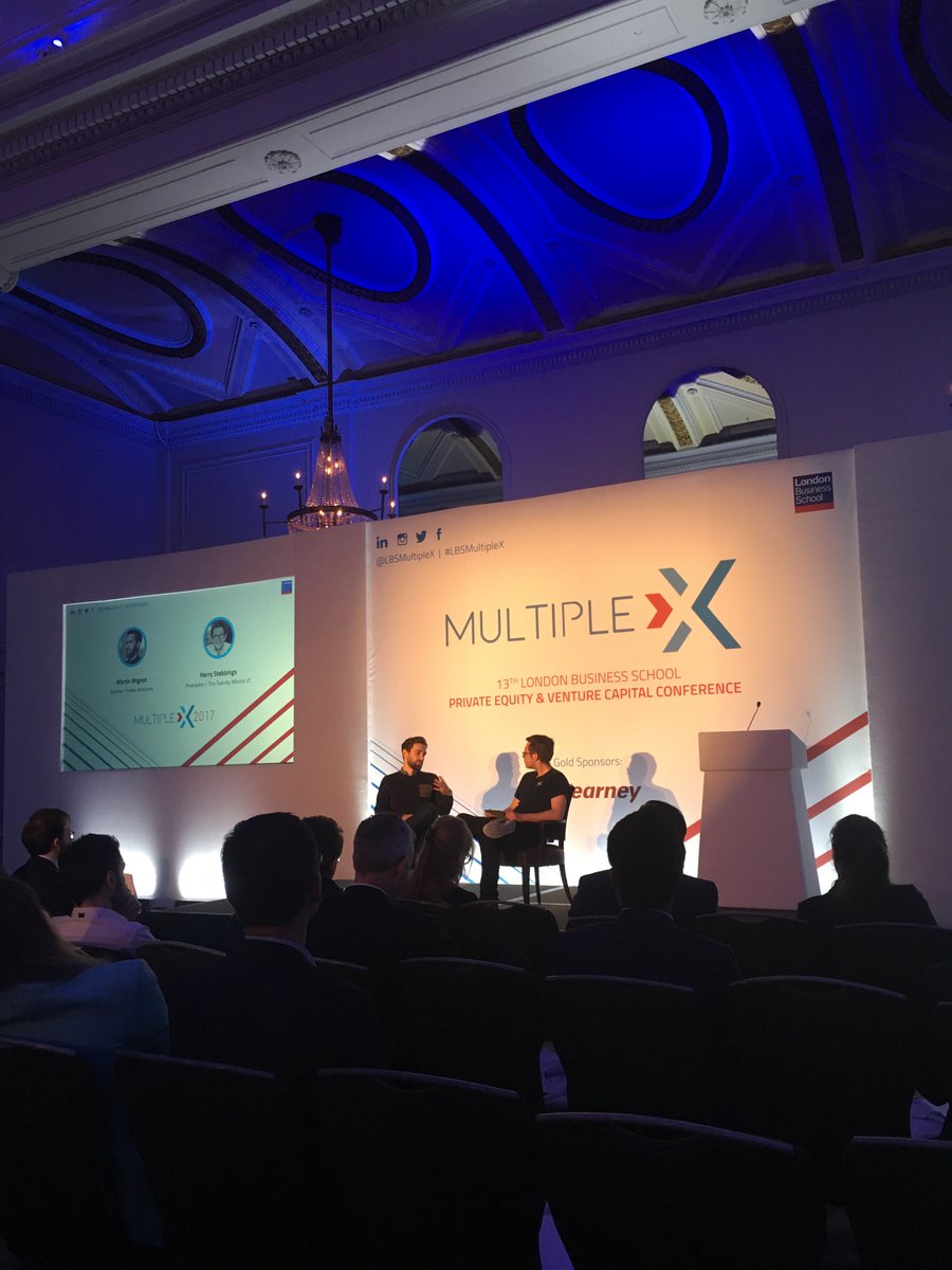 LBSMultipleX's tweet photo. VC is one part of the tech ecosystem, and opportunities in tech are endless, says @martinmignot from @IndexVentures #LBSMultipleX #VC https://t.co/Vnc7OeiDhM