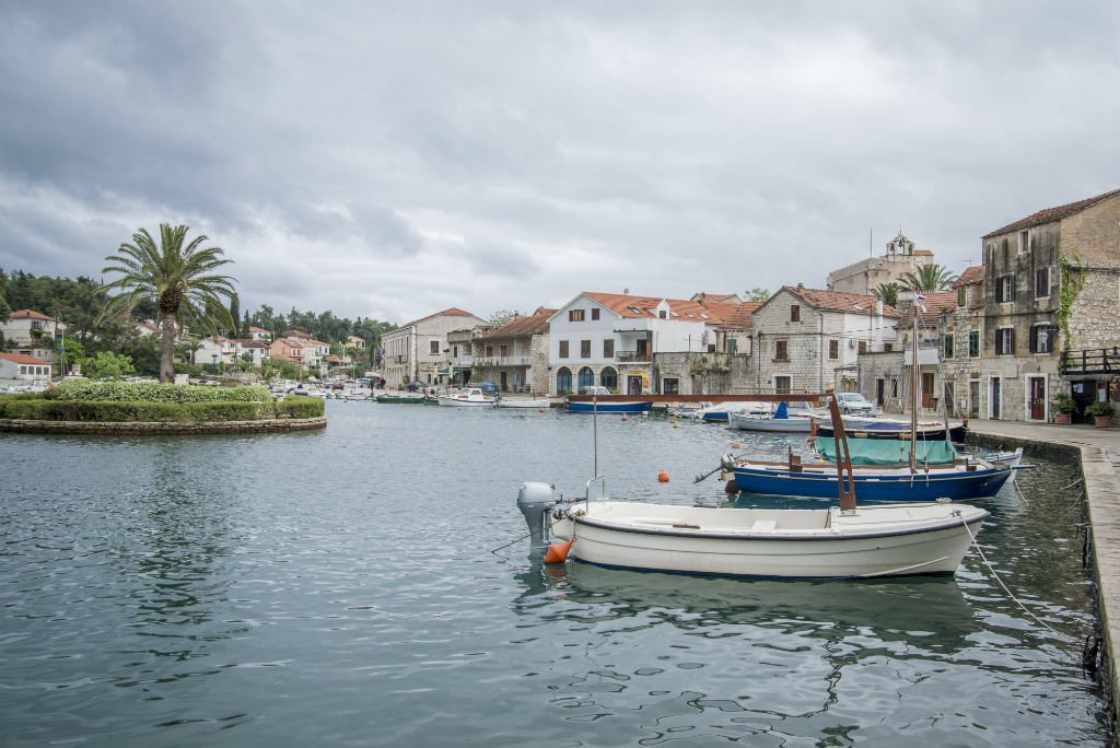 #Vrboska on #Hvar island - the place of magnificent natural environment and serene pace of life in rainy day. #WhyCroatia
