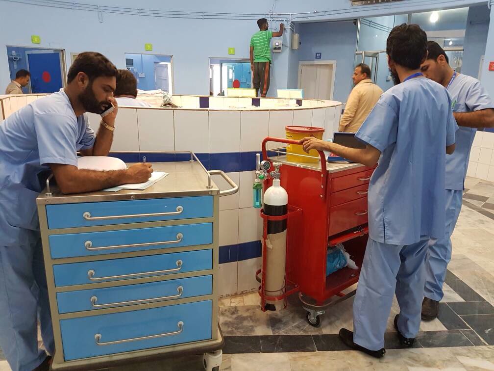 DanialAbroPPP's tweet photo. Newly Constructed CardioWard in Larkana with Angiography &amp; Angioplasty facilities
#ThankyouSindhGovt
#LarkanaLoving
#PPPDeliverance https://t.co/cfaDOo5QWf