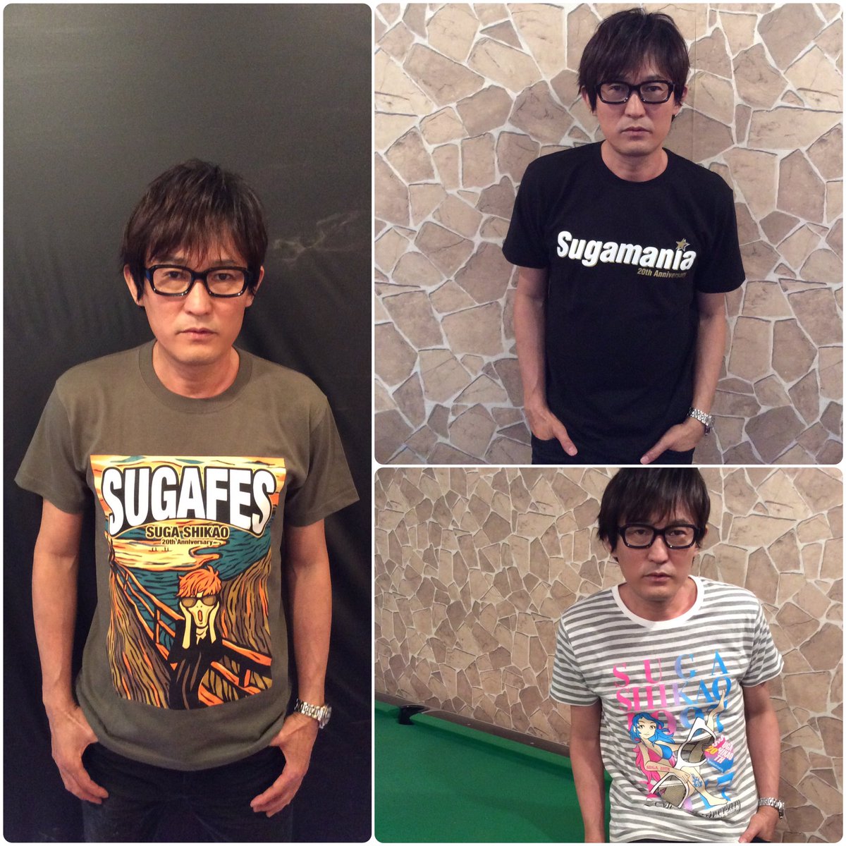 開催まで2週間！】スガフェスTシャツ各種、出来上がってきたサンプル着