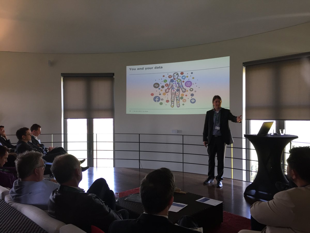 rudyvannuffelen's tweet photo. @Koen_Security, CTO at @Atos, presenting the recommended steps to get compliant with EU's new GDPR requirements #AtosCyberSecurity #event https://t.co/9Ai8JpmCBi