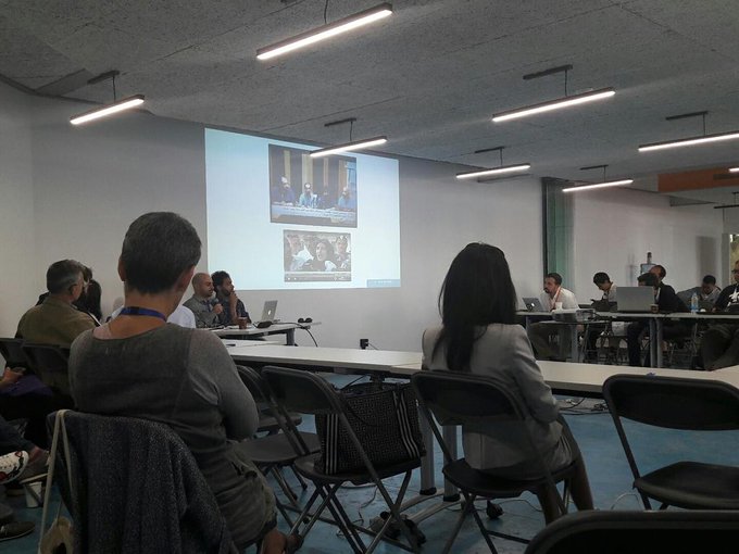 " Press conference led by activists of civil society. These conferences were only reserved to politicians<a href="/tag/checkcon"class="tags"><span>#checkcon</span></a>