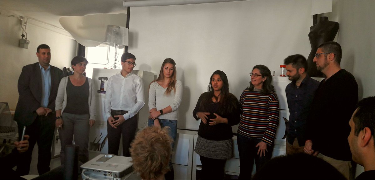 LESETABLEURS's tweet photo. Moment de partage en ce début de l'inter-#étableurs entre @orange  @enedis @LaBanquePostale @BNPParibas chez @dsideslab #transversalité  😊 https://t.co/pjrlHg9tZu